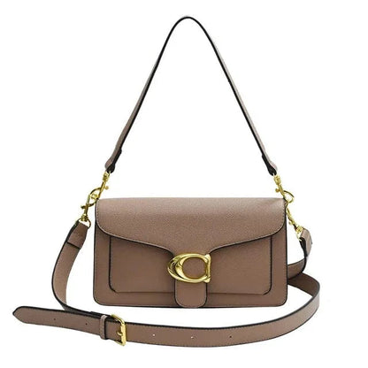 Elite C Bag Vegan Leather Handbag with Detachable Strap