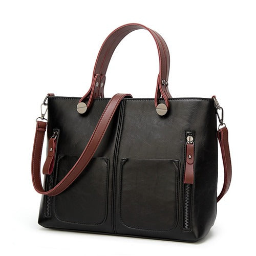 Elly Vintage Leather Shoulder Bag for Women with Elegant Handmade Design