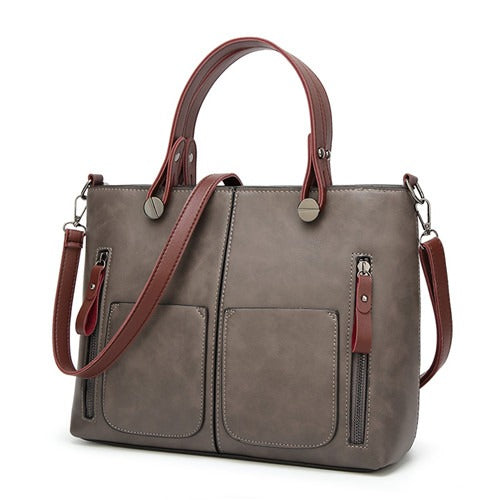 Elly Vintage Leather Shoulder Bag for Women with Elegant Handmade Design