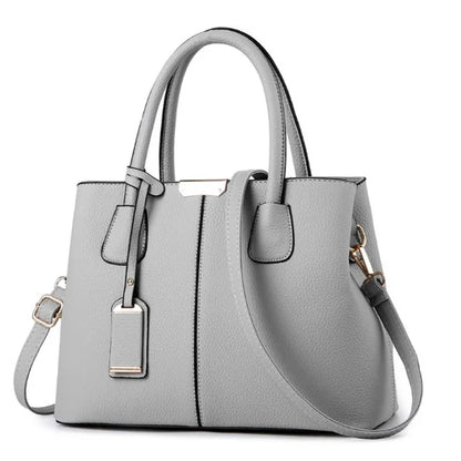 Emily PU Leather Crossbody Handbag with Elegant Chain Detail