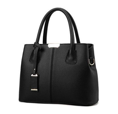 Emily PU Leather Crossbody Handbag with Elegant Chain Detail