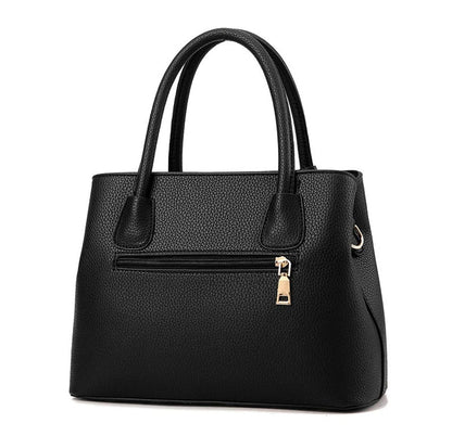 Emily PU Leather Crossbody Handbag with Elegant Chain Detail