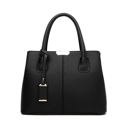 Emily PU Leather Crossbody Handbag with Elegant Chain Detail
