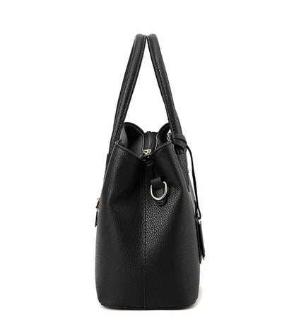 Emily PU Leather Crossbody Handbag with Elegant Chain Detail