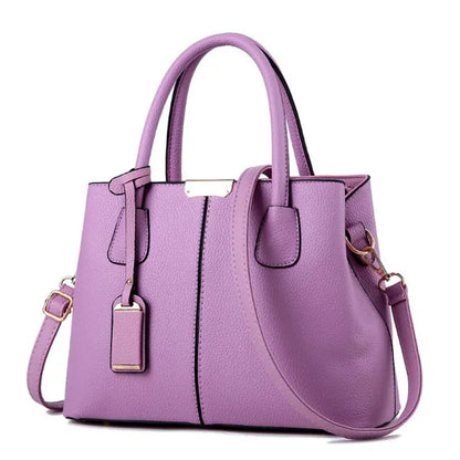 Emily PU Leather Crossbody Handbag with Elegant Chain Detail