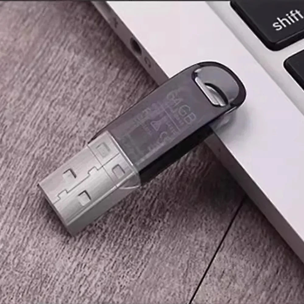 Unità flash USB in metallo crittografata per l'archiviazione portatile sicura