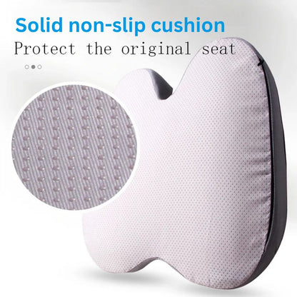 Ergonomic Memory Foam Seat Cushion for Tailbone Support and Comfort