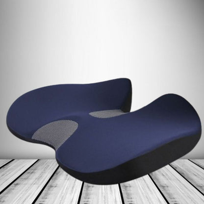 Ergonomic Memory Foam Seat Cushion for Tailbone Support and Comfort