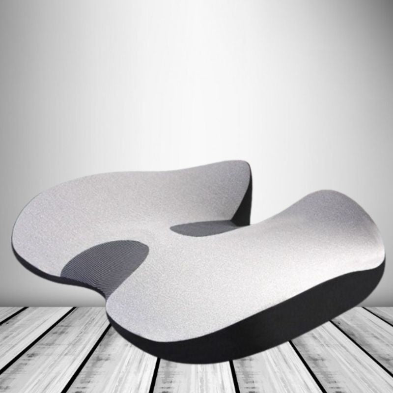 Ergonomic Memory Foam Seat Cushion for Tailbone Support and Comfort