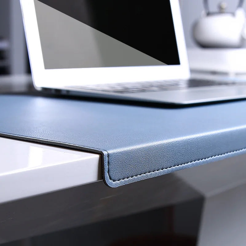 Ergonomic PU Leather Desk Mat with Wrist Support