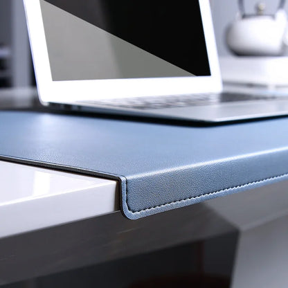 Ergonomic PU Leather Desk Mat with Wrist Support