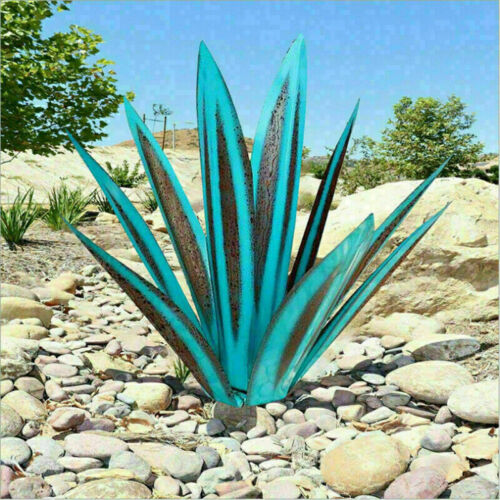 Eternal Agave Metal Garden Sculpture Indoor Outdoor Decor