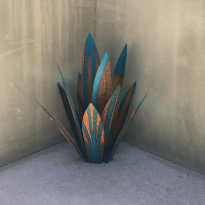 Eternal Agave Metal Garden Sculpture Indoor Outdoor Decor