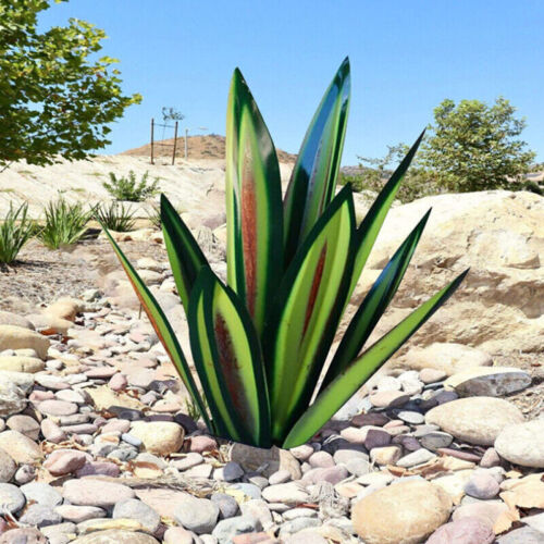 Eternal Agave Metal Garden Sculpture Indoor Outdoor Decor