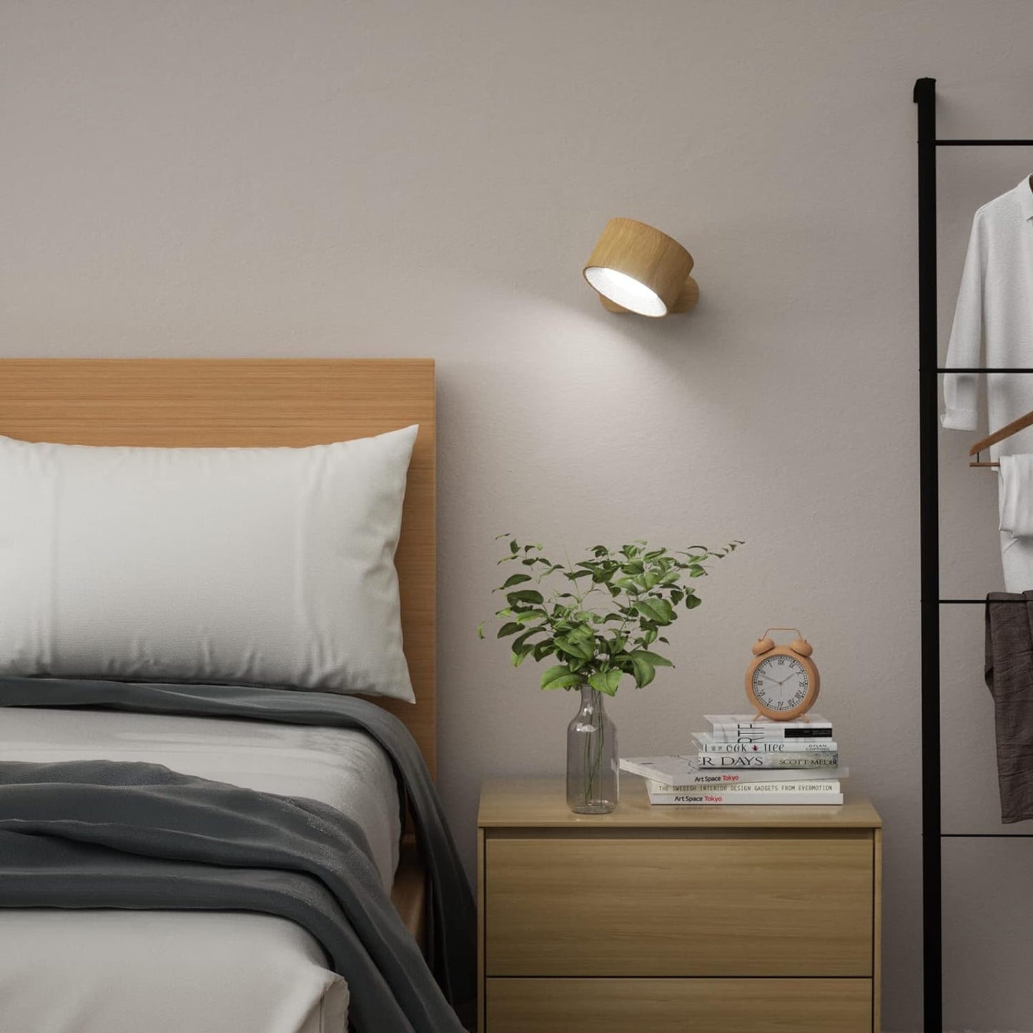 Eternity Glow Wireless LED Wall Light with Remote and Adjustable Lighting