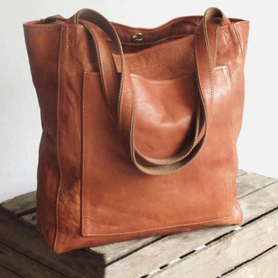 Eva Luxury Leather Handbag for Women Elegant Everyday Shoulder Bag
