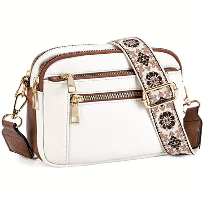 Evelien Women’s Shoulder Bag Multi Zip Crossbody