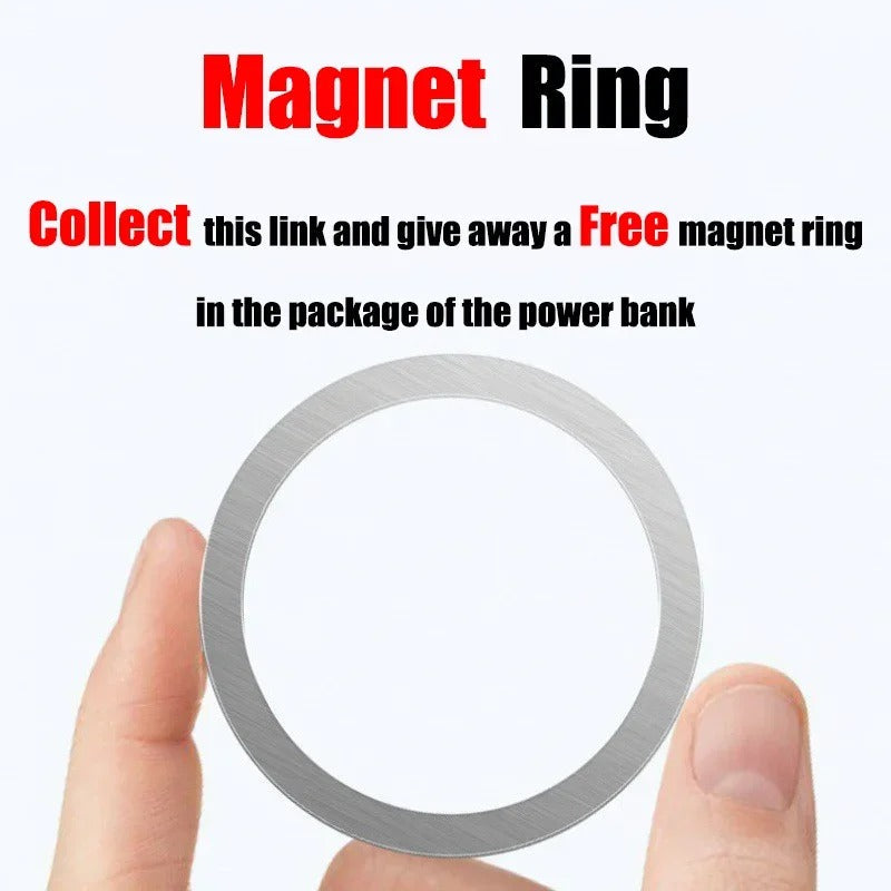 FasterCharge Pro Magnetic Wireless Power Bank 22.5W Fast Charging Portable MagSafe Charger
