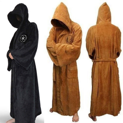 Felix Flannel Robe Men’s Bathrobe with Extra Comfort and Warmth