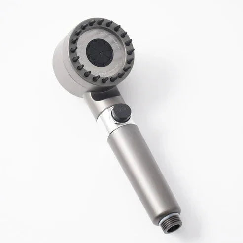 Filtered Massage Showerhead with Replaceable Lime Filter, 3 Jet Settings and Universal Connection