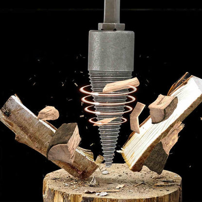 Firewood Drill Bit Wood Splitter with Universal Shank Set