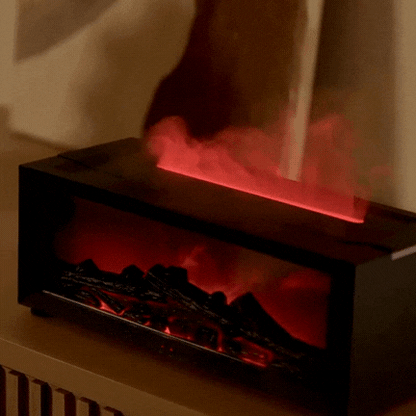 Flamora Fireplace Humidifier LED Flame Mood Lamp