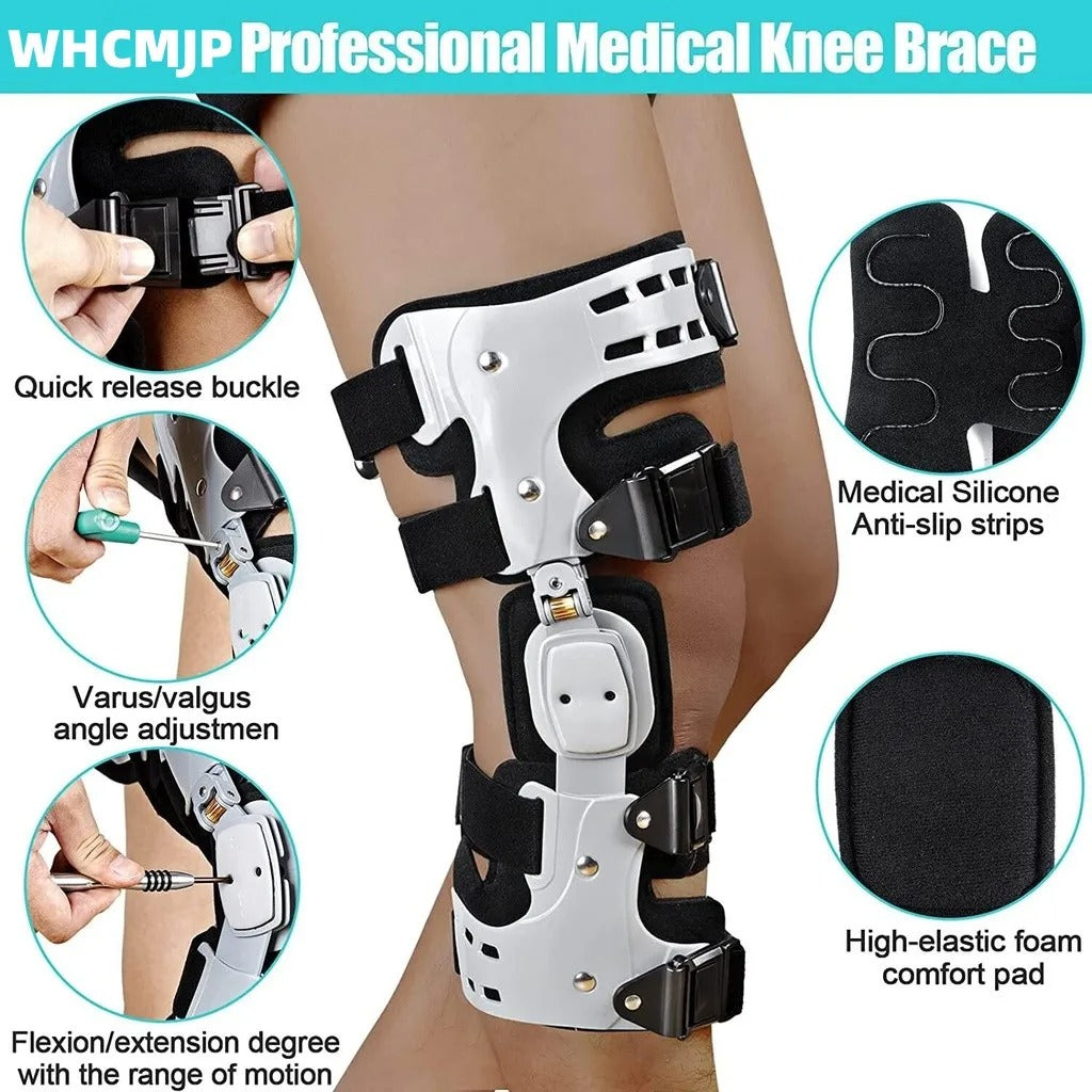 FlexiKnee Adjustable Knee Brace Support for Stability and Comfort
