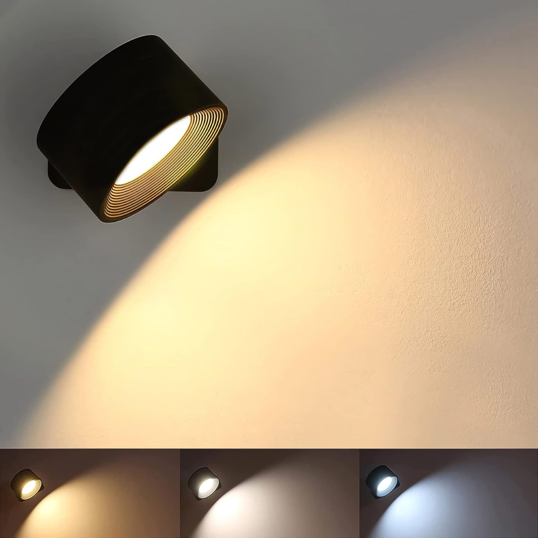 FlexiLamp Wireless Rechargeable 360 LED Wall Light