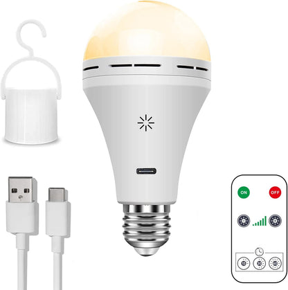 FlexiLight Rechargeable LED Table Lamp with Dimmable Wireless Design