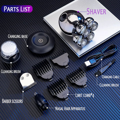 FlexiShave Pro 7D Electric Razor for Smooth and Comfortable Shaving