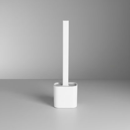 Scopino per WC flessibile in silicone con supporto da parete detergente igienico per il bagno