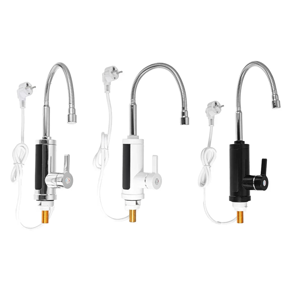 FlowHeat Instant Hot Water Kitchen Tap with Temperature Display