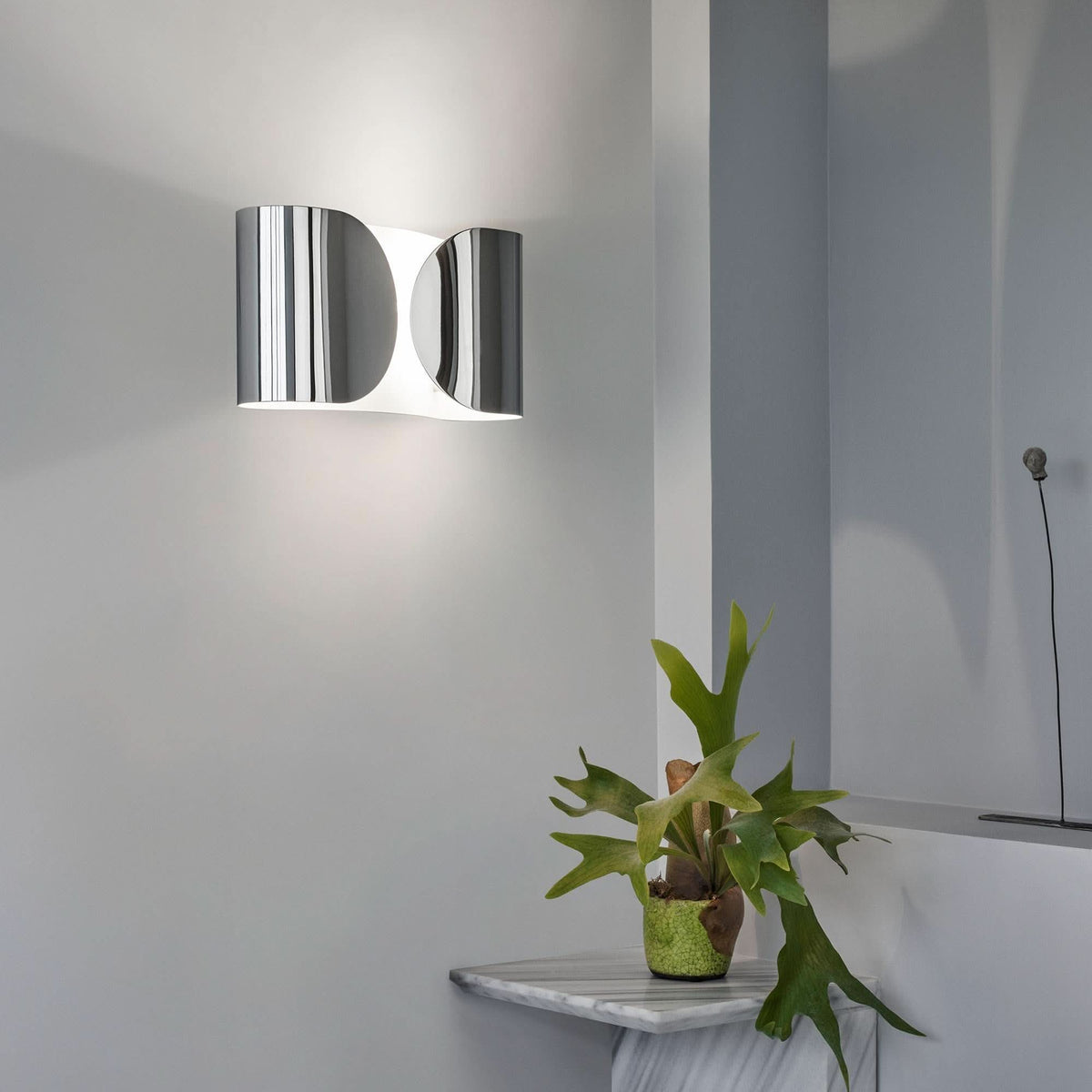 Foglio LED Wall Lamp Set of 2 with Adjustable Colour Temperature