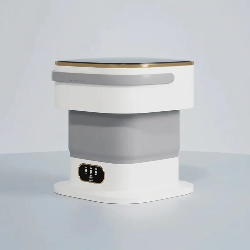 Lavadora mini portátil plegable para pequeñas cargas de ropa