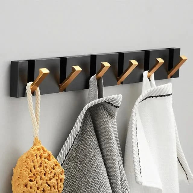 Foldable Stainless Steel Wall Hook for Space-Saving Storage