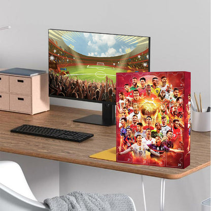 Football Advent Calendar 2026 with 24 Daily Surprise Gift Boxes