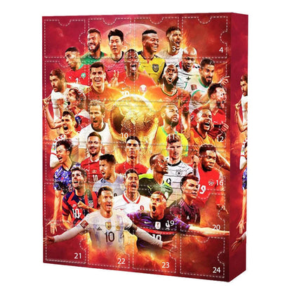Football Advent Calendar 2026 with 24 Daily Surprise Gift Boxes