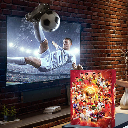 Football Advent Calendar 2026 with 24 Daily Surprise Gift Boxes