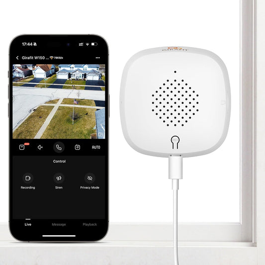 Full HD Security Camera with AI Colour Night Vision, Motion Alerts and Two-Way Audio