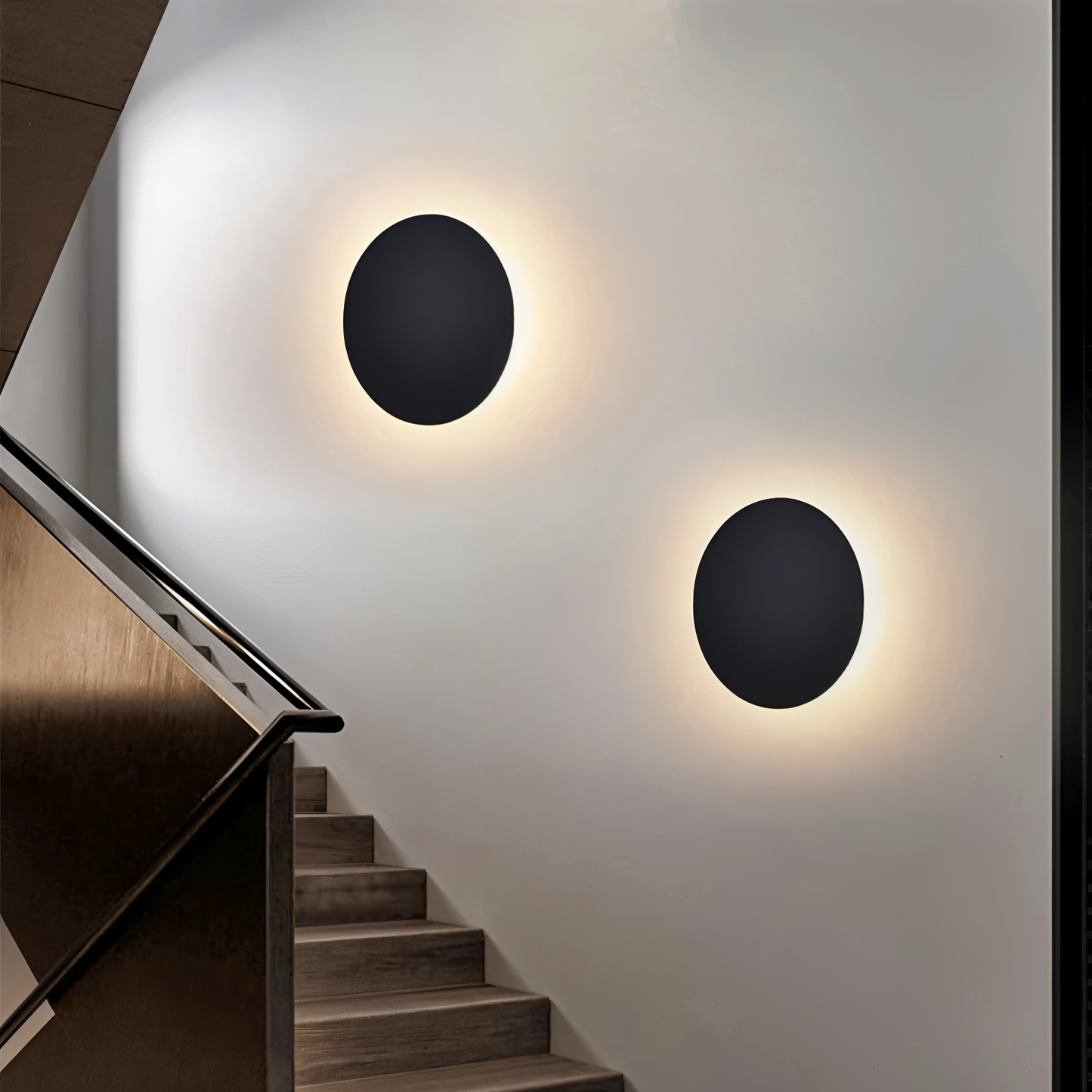 FullHalo Round LED Wall Light Modern Minimalist Ambient Lamp