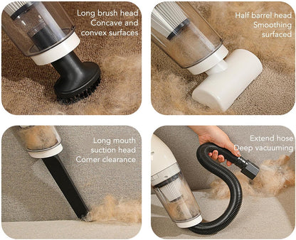 FurMaster Handheld Vacuum Cleaner with Strong Suction for Pet Hair and Everyday Cleaning