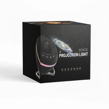 Lampada notturna proiettore di galassie con display a disco spaziale