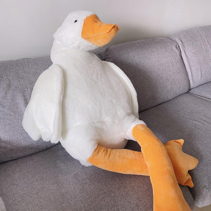 Giant Goose Plush Toy Soft Cuddly Pillow in Multiple Sizes