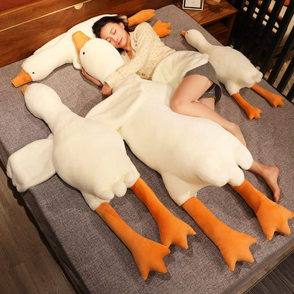 Giant Goose Plush Toy Soft Cuddly Pillow in Multiple Sizes