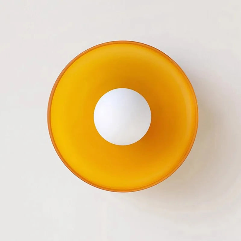 GlassGlow Nordic Glass Ceiling Pendant Light