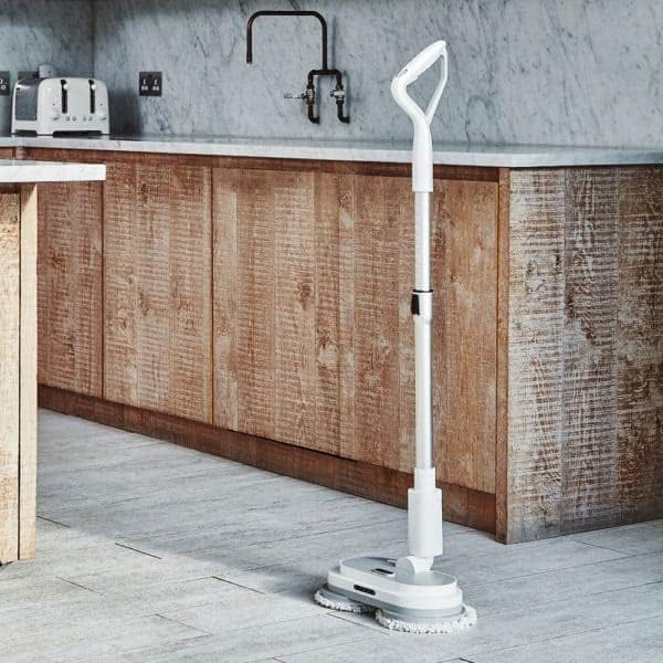 GlidePro Cordless Smart Mop with Spray Function and Reusable Pads for Effortless Floor Cleaning