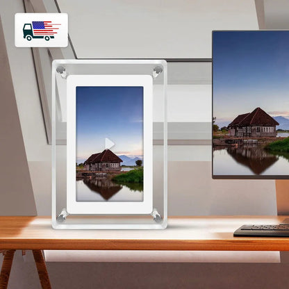 GlowFrame Digital Photo Frame HD Multimedia Display