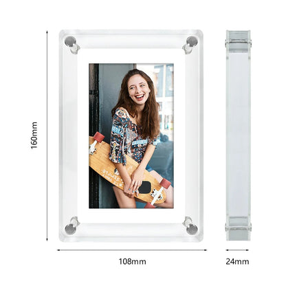 GlowFrame Digital Photo Frame HD Multimedia Display