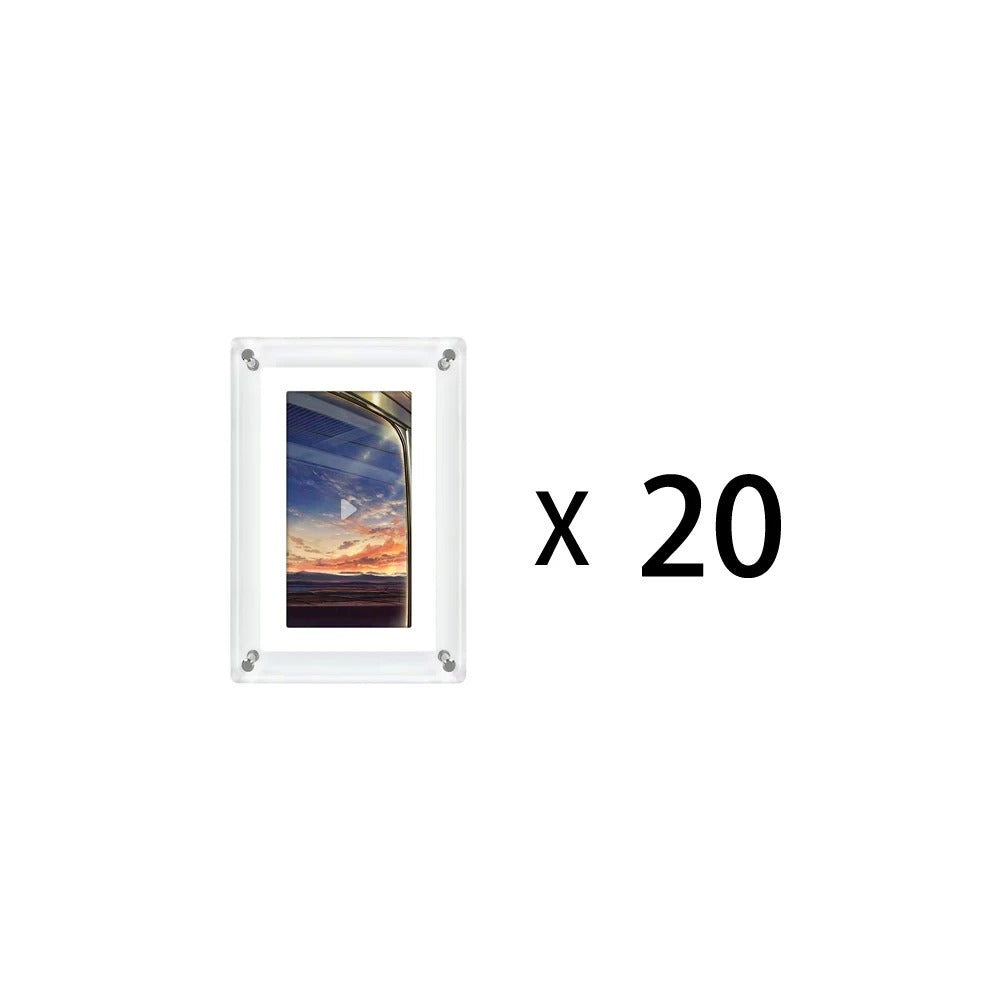 GlowFrame Digital Photo Frame HD Multimedia Display