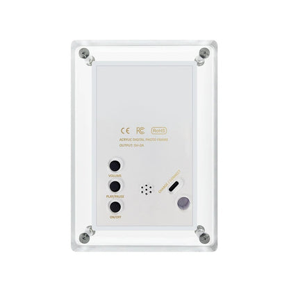 GlowFrame Digital Photo Frame HD Multimedia Display